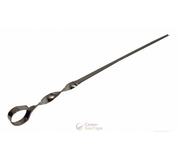 Шампур кутовий з нержавіючої сталі 575*10*2 мм